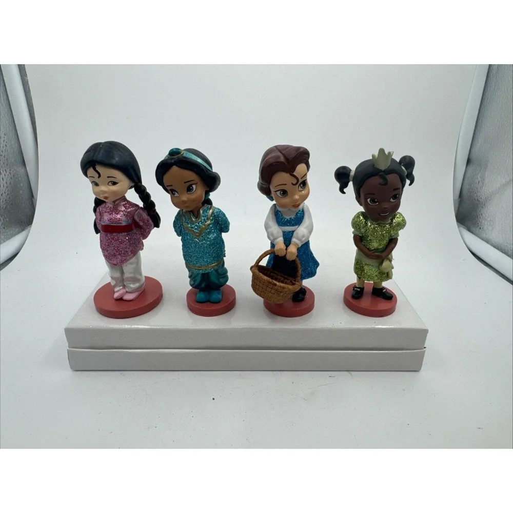 Lot of 11 Disney Princesses Animators Ariel Rapunzel Aurora Cinderella Jasmine